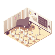 Event Centres, Venues & Workstations icon